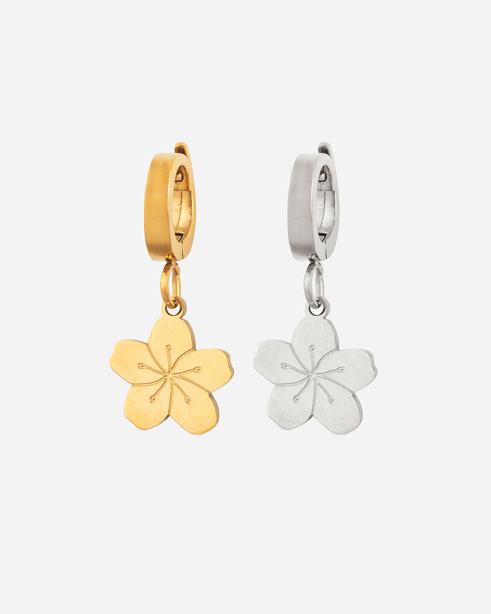BEDEL Tropische Bloem - Zilver